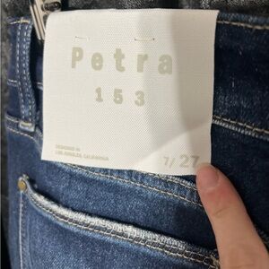 Petra Women's Classic Blue Wide Leg Jeans